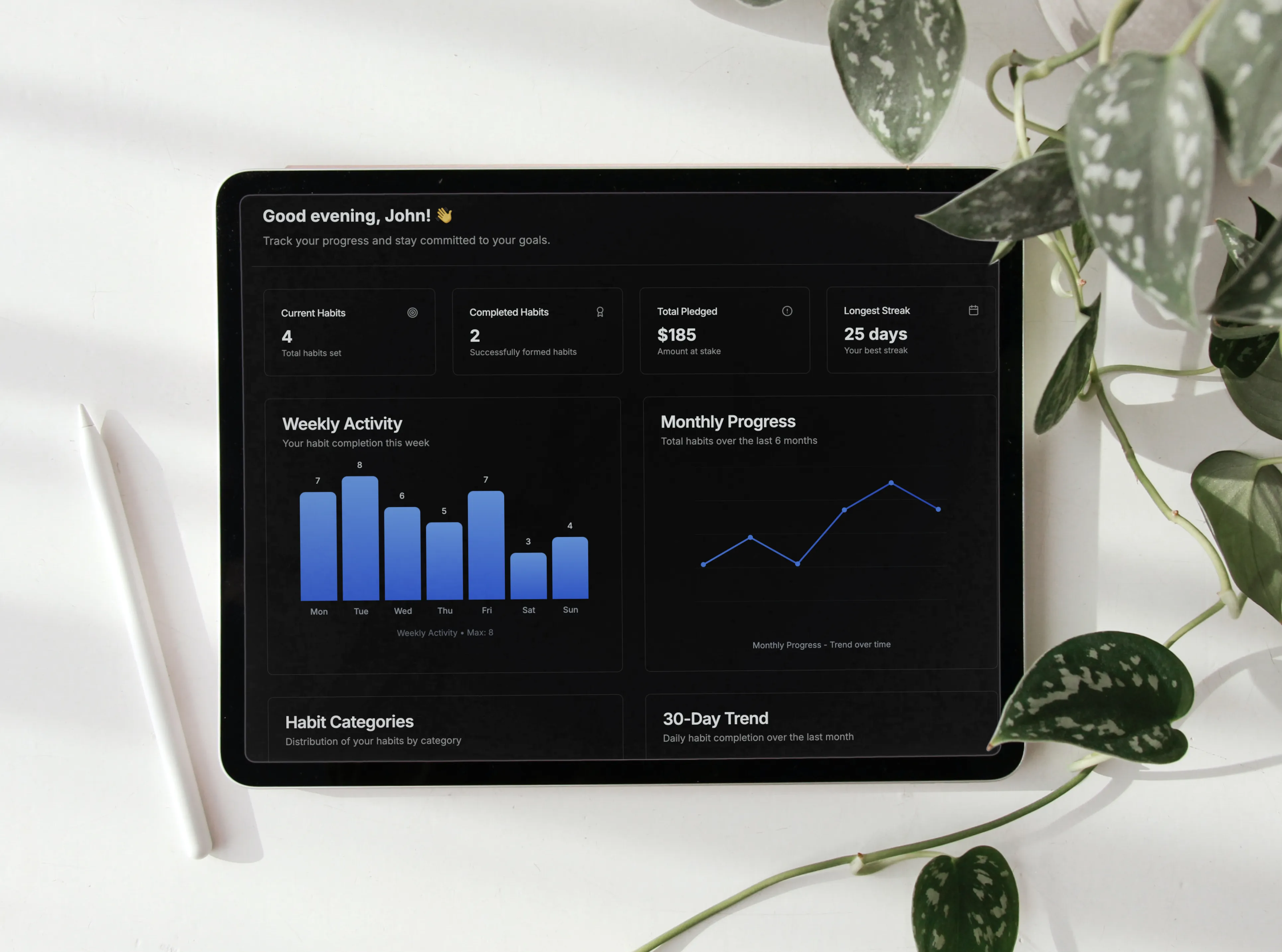 HabitPledge: Financial Accountability for Habit Formation